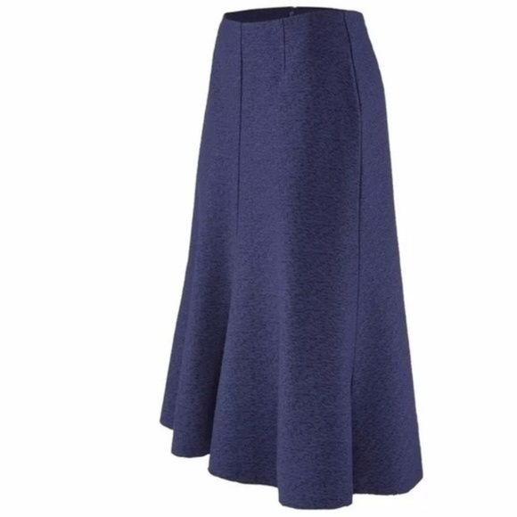 CAbi Dresses & Skirts - CAbi #3097 Navy Blue Texured Tulip Skirt